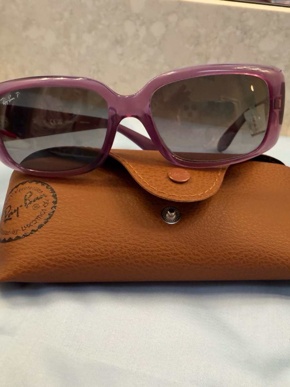 RayBan sunglasses: polarized